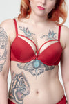 Marlies Dekkers Space Odyssey Punaiset Push-up Rintaliivit